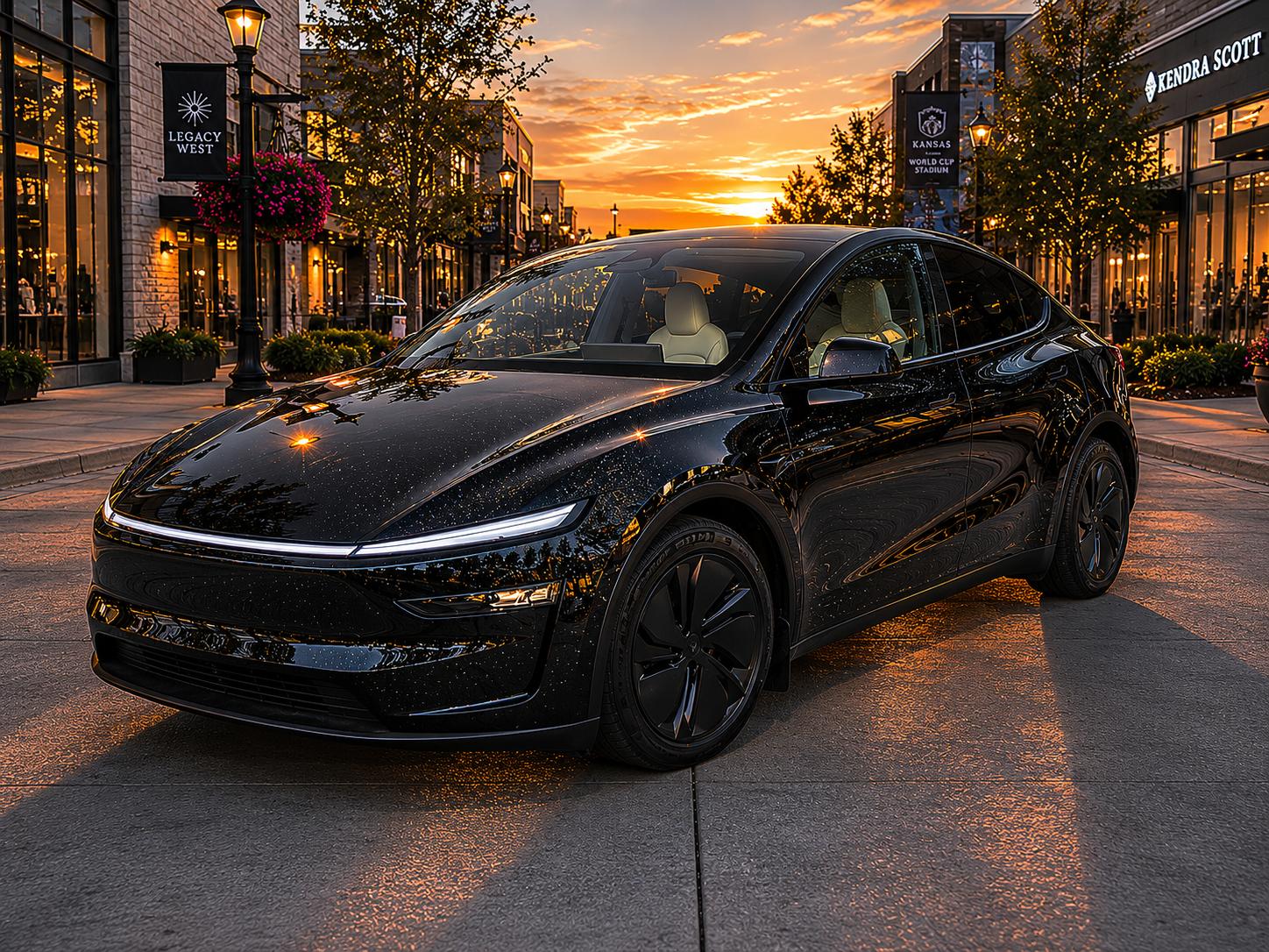 Tesla Model Y — Obsidian Black
