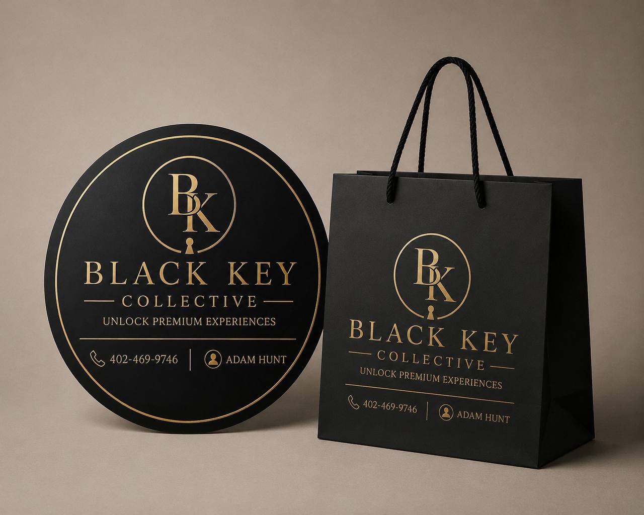 Black Key Collective Paper Bag